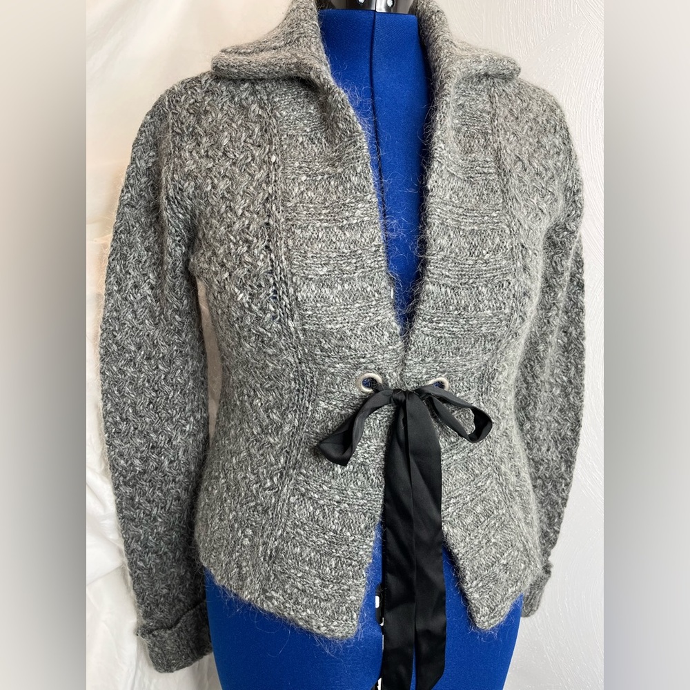 Vintage Mac & Jac angora blend sweater